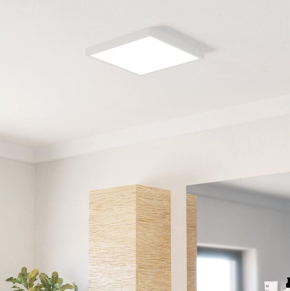 Eglo FUEVA 901337 - Plafonieră LED pentru baie, 13W, 230V, 29x29 cm, IP44, alb