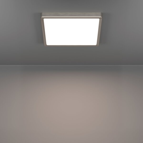Eglo 901322 - Plafonieră LED FUEVA LED/13W/230V 2700/4000/6500K 29x29 cm crom