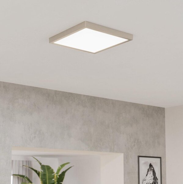 Eglo 901322 - Plafonieră LED FUEVA LED/13W/230V 2700/4000/6500K 29x29 cm crom