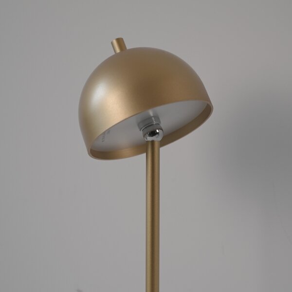 Schöner Wohnen 19245-12 - Lampadar LED reglabil BELLIS, LED/2,5W/5V, IP54, auriu