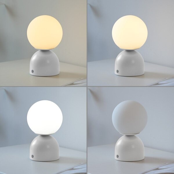 Schöner Wohnen 19218-16 - Lampă de birou LED dimabilă RUDI LED/1,2W/5V, albă