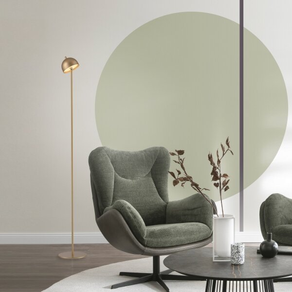Schöner Wohnen 19245-12 - Lampadar LED reglabil BELLIS, LED/2,5W/5V, IP54, auriu