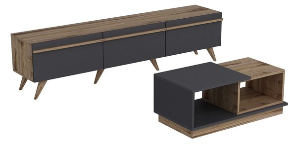 Mobilier living Amstel (Nuc + antracit). 1088814
