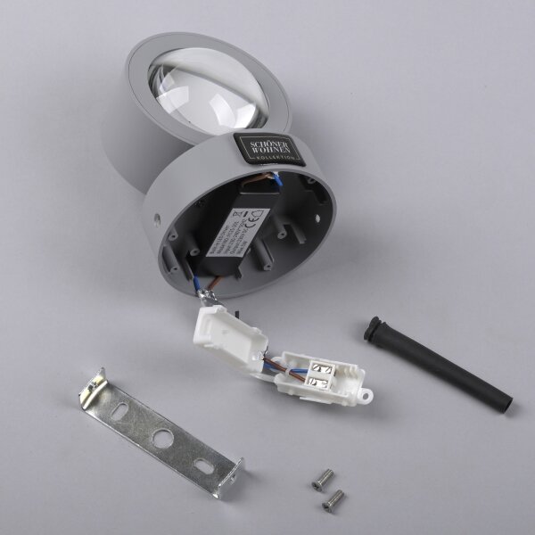 Schöner Wohnen 19331-21 - Aplica de perete LED CHIA 2xLED/2W/230V antracit