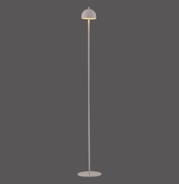 Schöner Wohnen 19245-39 - Lampă de podea LED reglabilă BELLIS LED/2,5W/5V IP54 gri