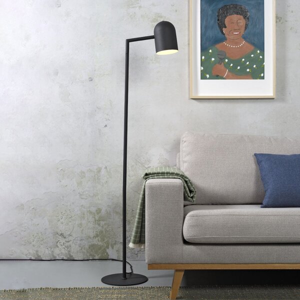 IT´S ABOUT ROMI IT'S Lampadar Marseille, negru, Negru, Camera de zi / sufragerie, Metal, Modern