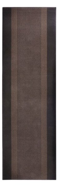 Covor tip traversă Hanse Home Basic, 80x200 cm, maro