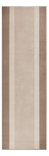 Covor tip traversă Hanse Home Basic, 80x300 cm, bej-maro