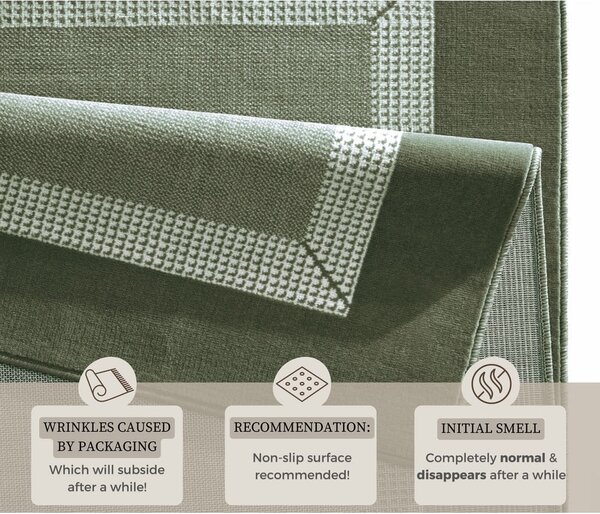Covor verde 120x170 cm Band – Hanse Home