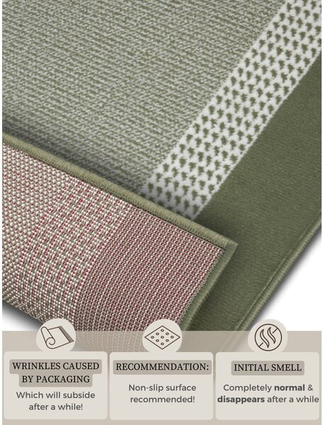 Covor verde 120x170 cm Band – Hanse Home