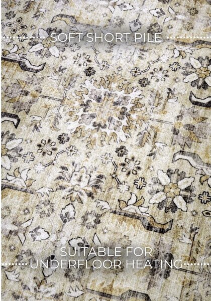 Covor bej 120x160 cm Saveh Cream Gold – Elle Decoration