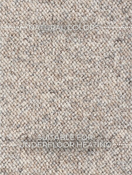 Covor gri/crem lavabil 200x290 cm Rocco Dark Cream – Elle Decoration