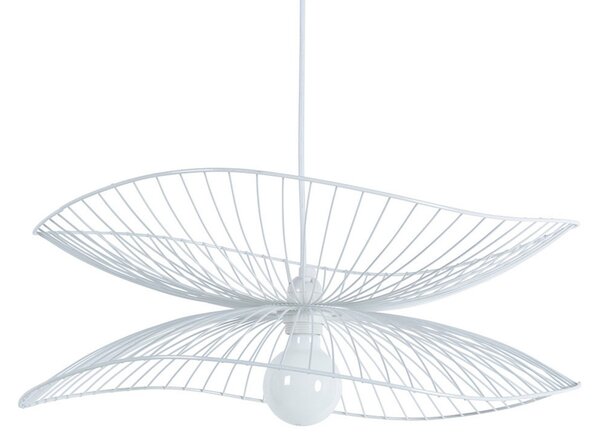 Lustră Pendul Forestier, Libellule S, reglabil, Alb, Camera de zi, Metal, Design