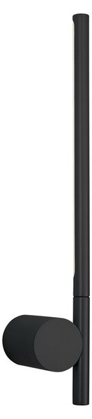 Viokef Novita LED lampă de perete, reglabilă, negru, Negru, Camera de zi / sufragerie, Aluminiu, Modern