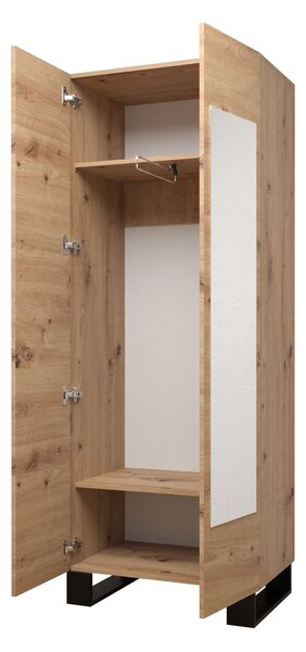 Set mobilier pentru hol Amanda 14 (Stejar artisan + bej). 1085974