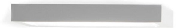 Stilnovo Aplică LED Tablet W1, lățime 24 cm, albă, Alb, Camera de zi / sufragerie, Metal, Modern, Priză de perete sus / jos