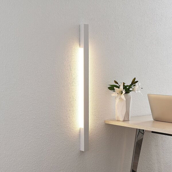 Arcchio Aplică de perete cu LED Ivano, 91 cm, alb, aluminiu, Alb, Hol, Aluminiu, Modern