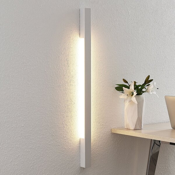 Arcchio Aplică de perete cu LED Ivano, 91 cm, alb, aluminiu, Alb, Hol, Aluminiu, Modern