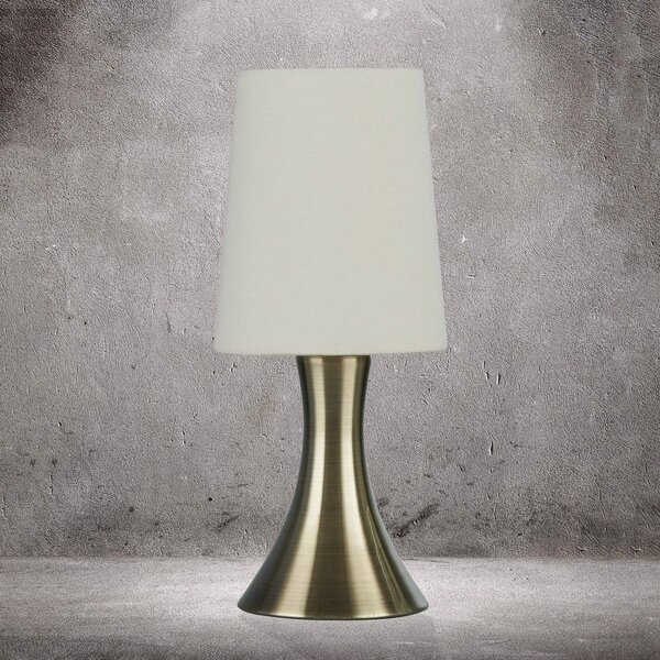 Searchlight Lampă de masă Touch 3922, alamă antic, reglabil, Bronz / Alamă Veche, Camera de zi / sufragerie, Țesătură / Textil