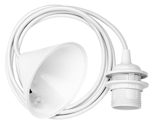UMAGE Aluvia medium lampă pendul sidef, reglabil, Bej, Camera de zi / sufragerie, Metal, Design