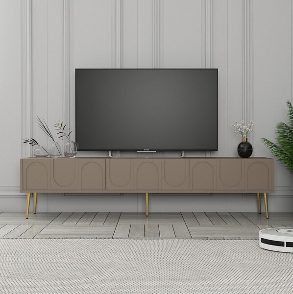 Masă TV/Dulap Bipemu 3 (atlas + auriu). Promo -18%. 1095680