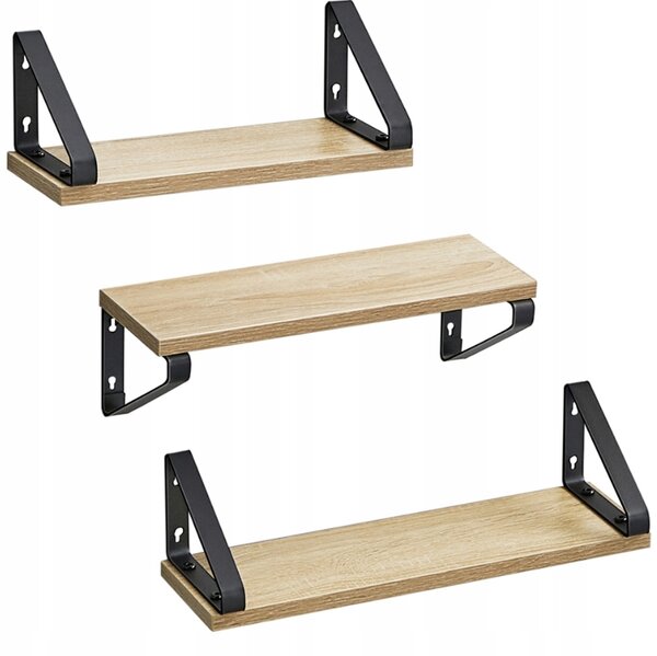 Rafturi de perete TAYLOR SONOMA set 3buc