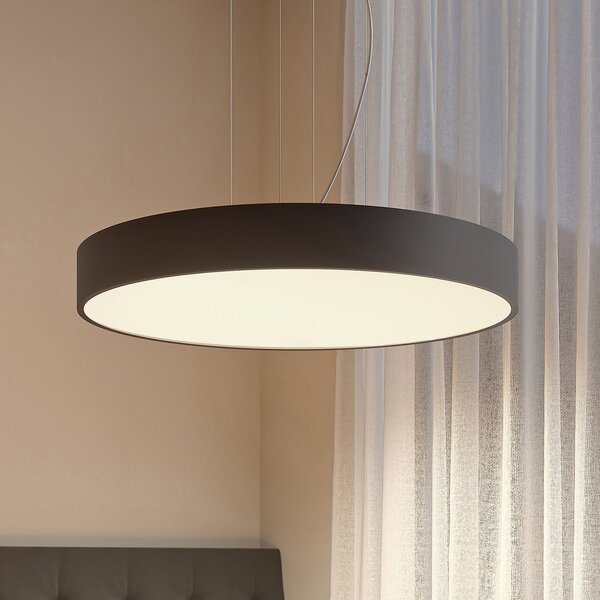 Arcchio Noabelle lampă suspendată LED, negru 80 cm, reglabil, Negru, Bucătărie, Metal, Modern