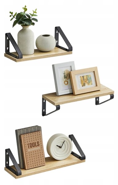 Rafturi de perete TAYLOR SONOMA set 3buc
