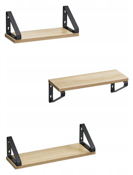 Rafturi de perete TAYLOR SONOMA set 3buc