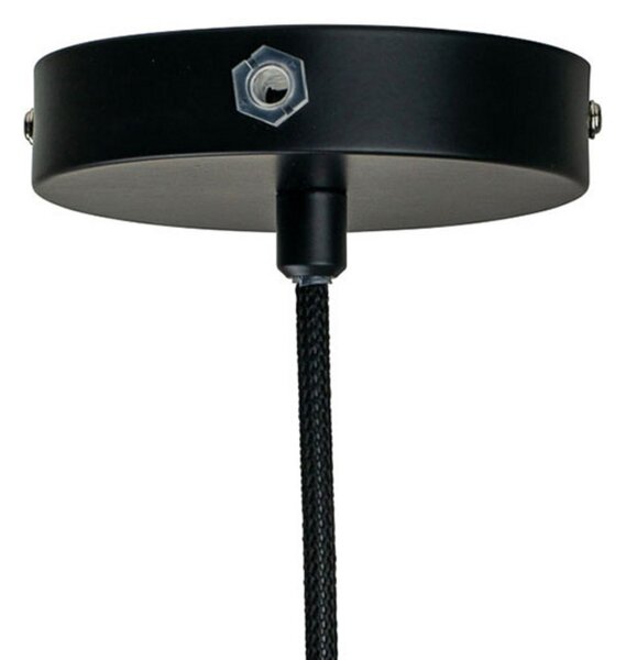 Lustră Pendul Dyberg Larsen, Ejka, reglabil, Negru, Camera de zi, Metal, Design