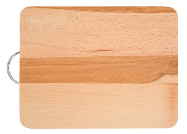 Tocator cu maner metalic 30x20cm, Woody