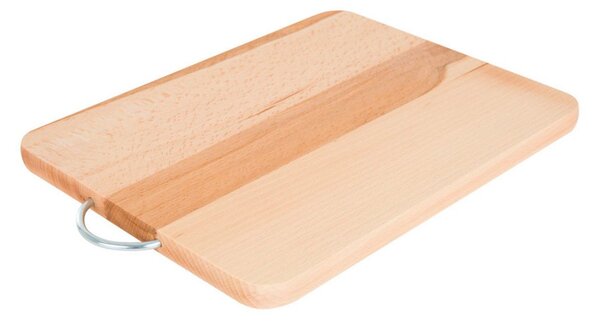 Tocator cu maner metalic 30x20cm, Woody