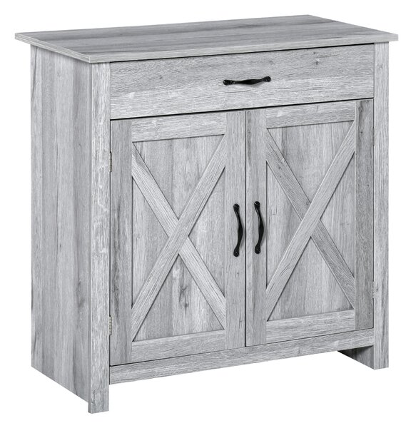 HOMCOM Bufet de Bucatarie Stil Country, Mobilier Multifunctional | Aosom Romania