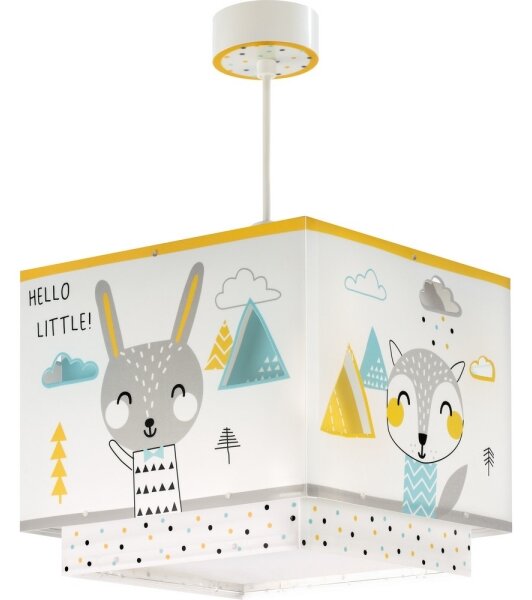Dalber D-73242 - Lustră copii HELLO LITTLE 1xE27/15W/230V
