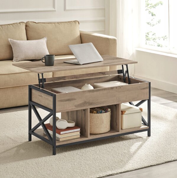 Masuta de cafea TAYLOR SONOMA cu blatul extensibil 100x50 cm