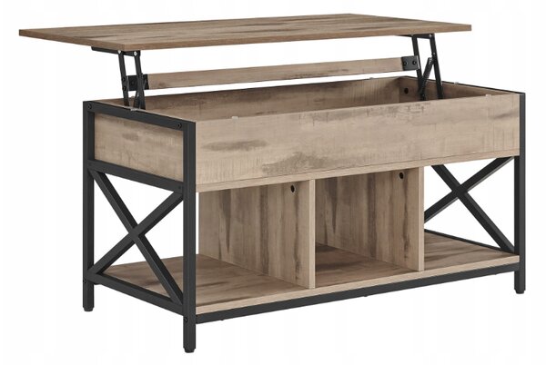 Masuta de cafea TAYLOR SONOMA cu blatul extensibil 100x50 cm