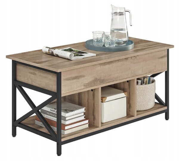 Masuta de cafea TAYLOR SONOMA cu blatul extensibil 100x50 cm