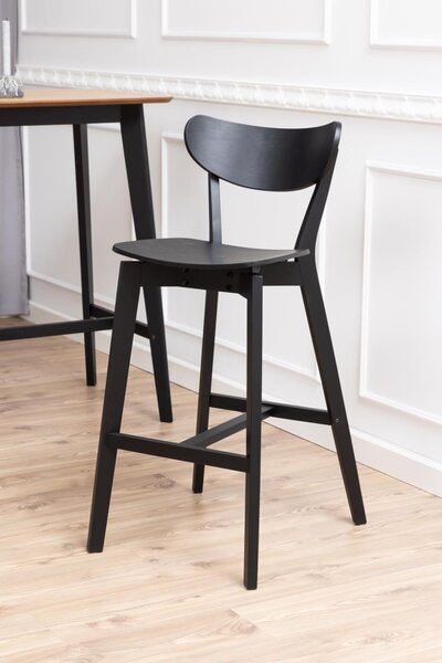 Scaun de bar Roxby negru