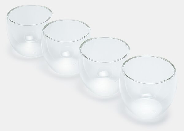 Sinsay - Set de 4 pahare - alb