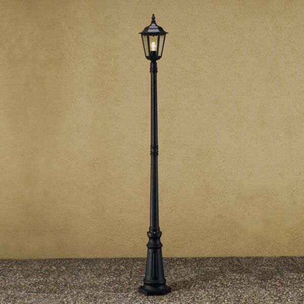 Konstsmide Lampadar Firenze, 1 fluxuri, verde, Verde, Sticlă, Casă de țară / Rustic