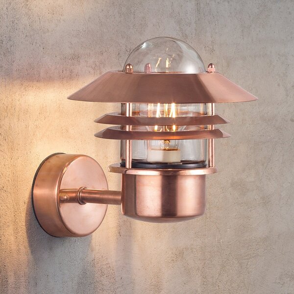 Nordlux Blokhus aplică de exterior, cupru, reglabil, Cupru, Metal