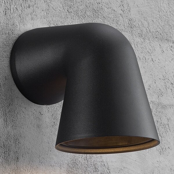 Nordlux Moderne aplică de exterior Front, negru, Negru, Metal, Modern
