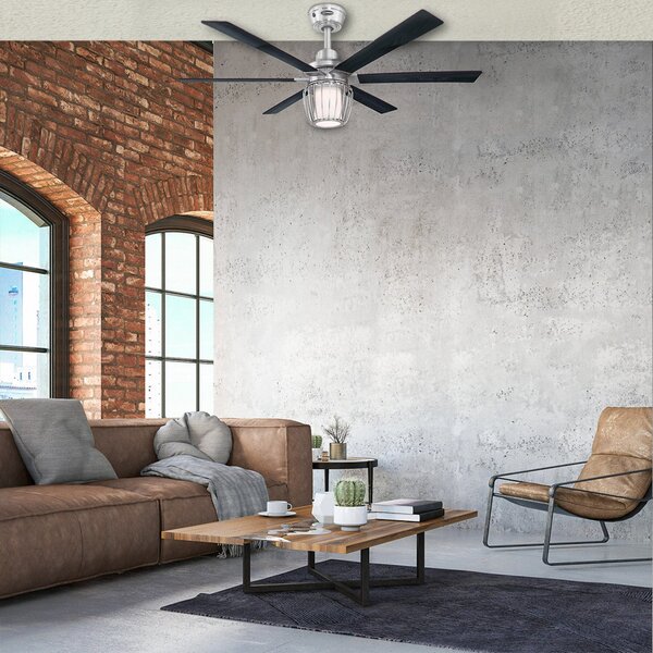 Westinghouse Willa ventilator de tavan cu LED, reglabil, Lemn, Camera de zi / sufragerie, Lemn, Modern