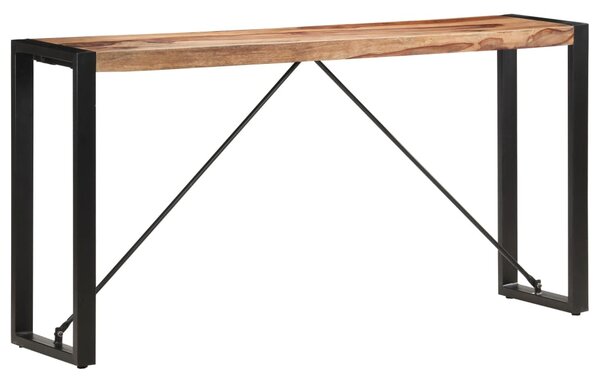 Masă consolă, 150 x 35 x 76 cm, lemn masiv de sheesham