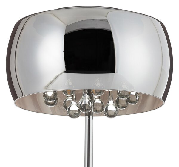 Schuller Valencia Lampă de masă LED Argos, Metalic, Camera de zi / sufragerie, Sticlă, Modern