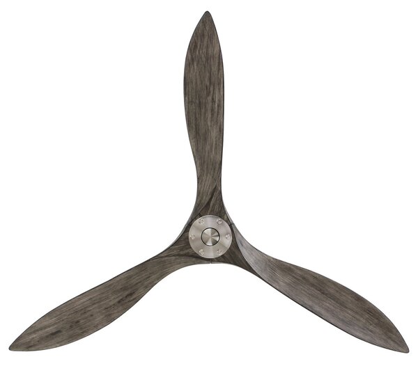 CasaFan Ventilator de tavan Eco Airscrew 152 cm crom, Lemn, Camera de zi / sufragerie, Lemn, Modern
