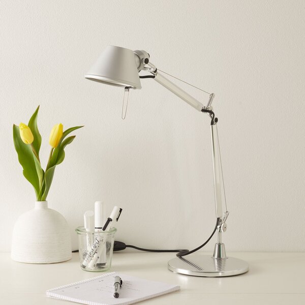 Artemide Lampa de masă Tolomeo Micro, aluminiu, Metalic, Studiu / Birou, Metal, Design