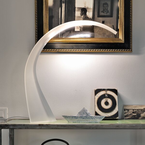 Kartell Lampă de masă cu LED Taj Mini transparent 32 cm plastic, Transparent, Camera de zi / sufragerie, Plastic, Design