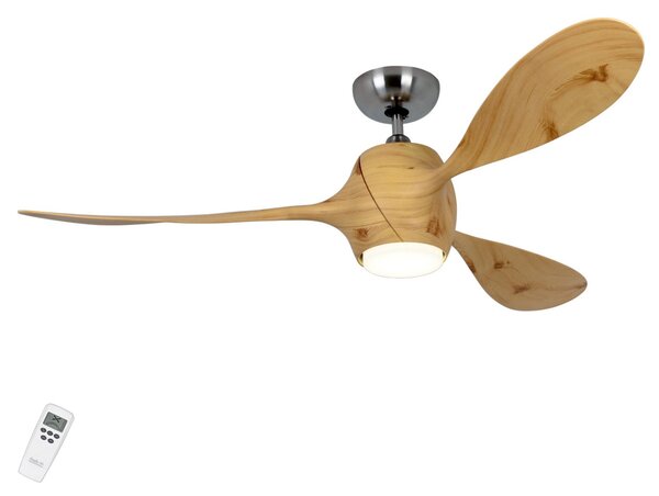 CasaFan Ventilator de tavan Eco Fiore redpine, Lemn, Camera de zi / sufragerie, Plastic, Modern