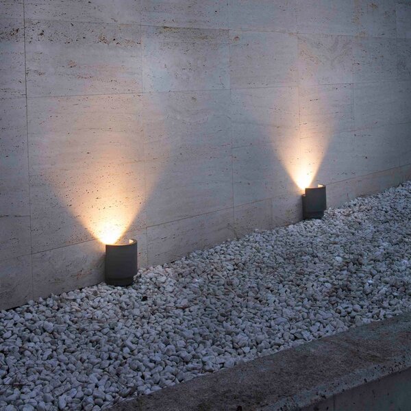 FARO BARCELONA Proiector LED de exterior Noboru, Negru, Metal, Modern
